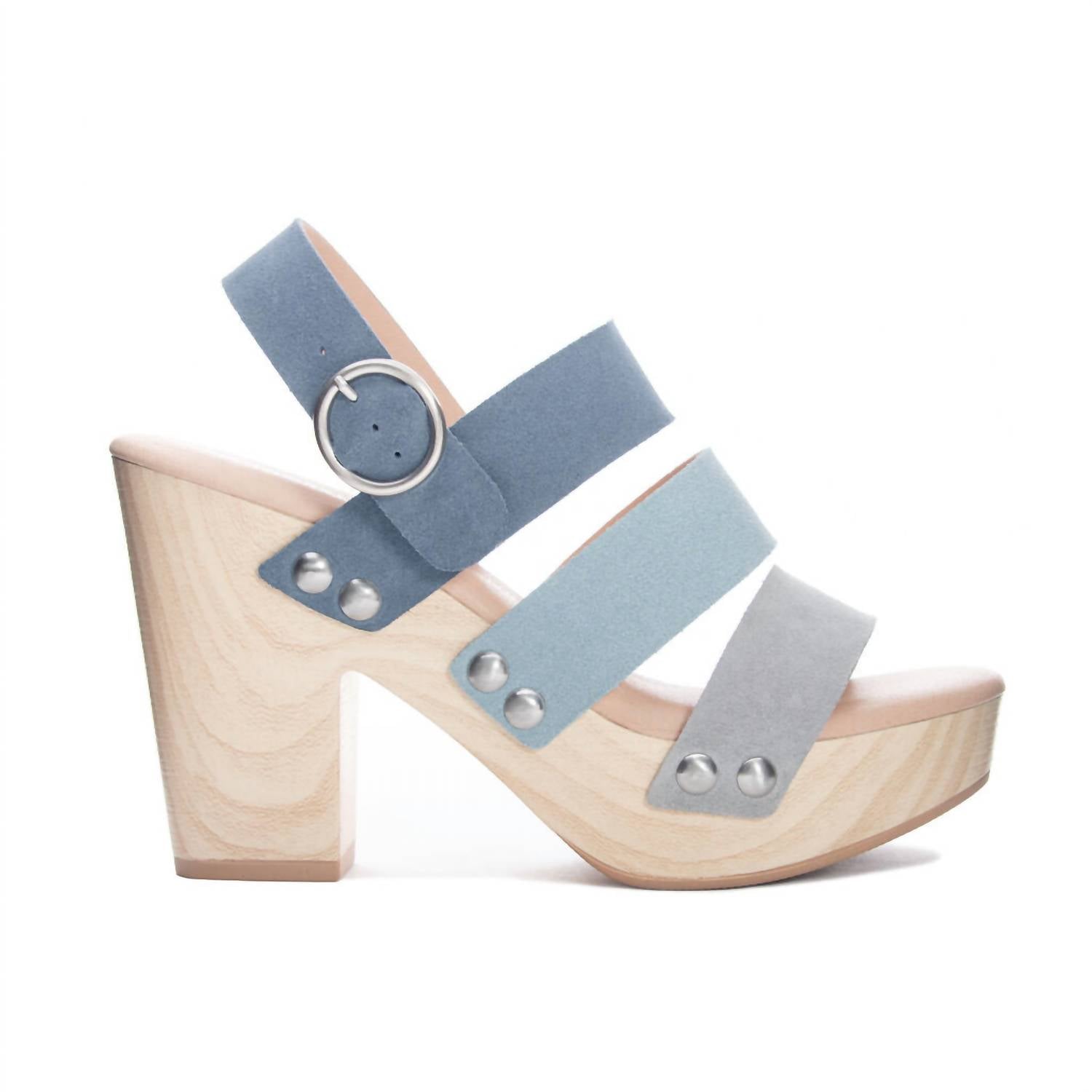 Босоножки Cher Fenny Platform Sandal In Blue Multi CHINESE LAUNDRY — фото 3