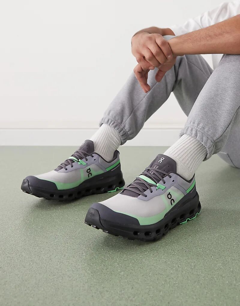 

Кроссовки ON Cloudvista 2 сиреневого и черного цветов