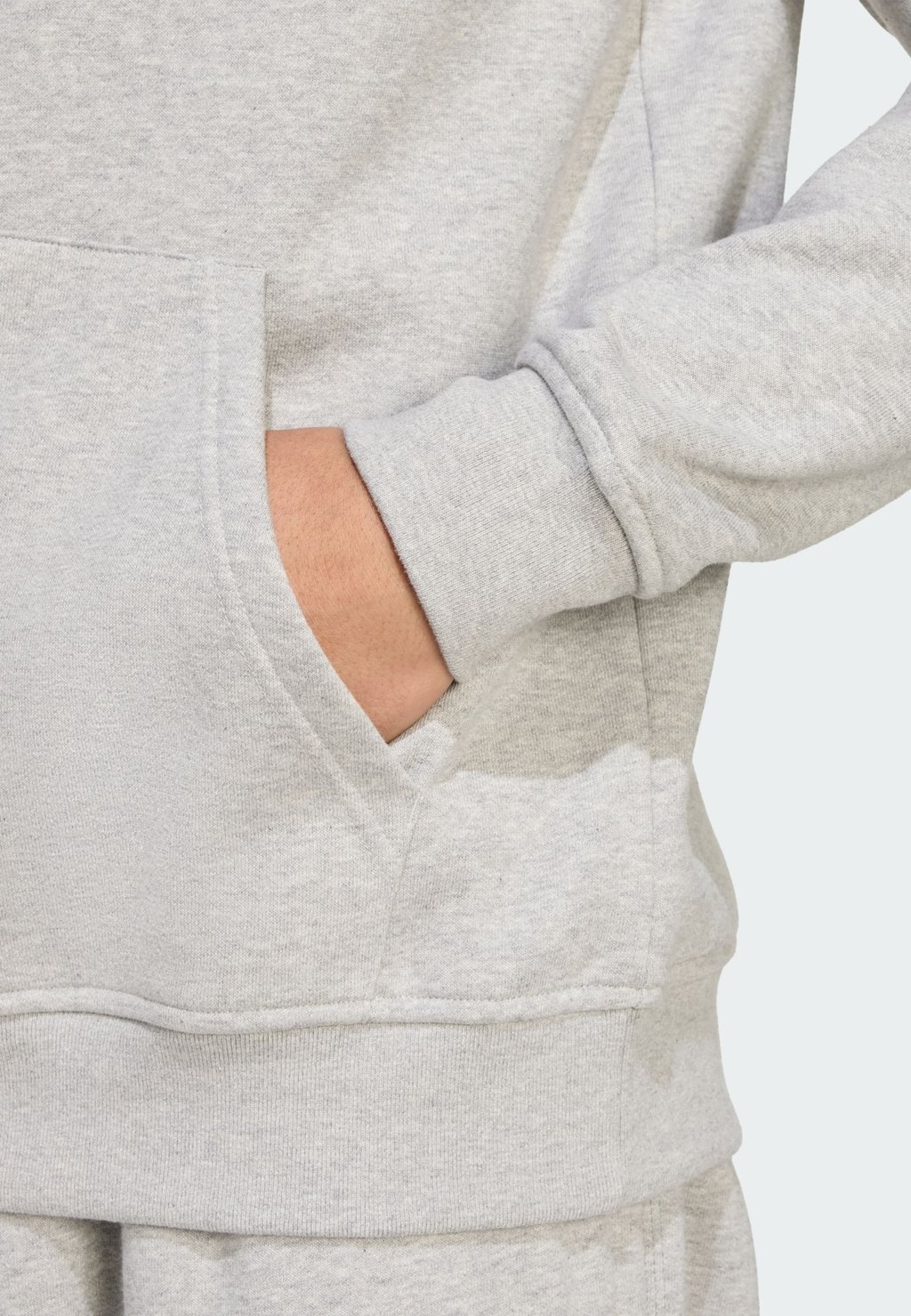 Толстовка ESS HD - Hoodie Adidas Originals, белый — фото 4