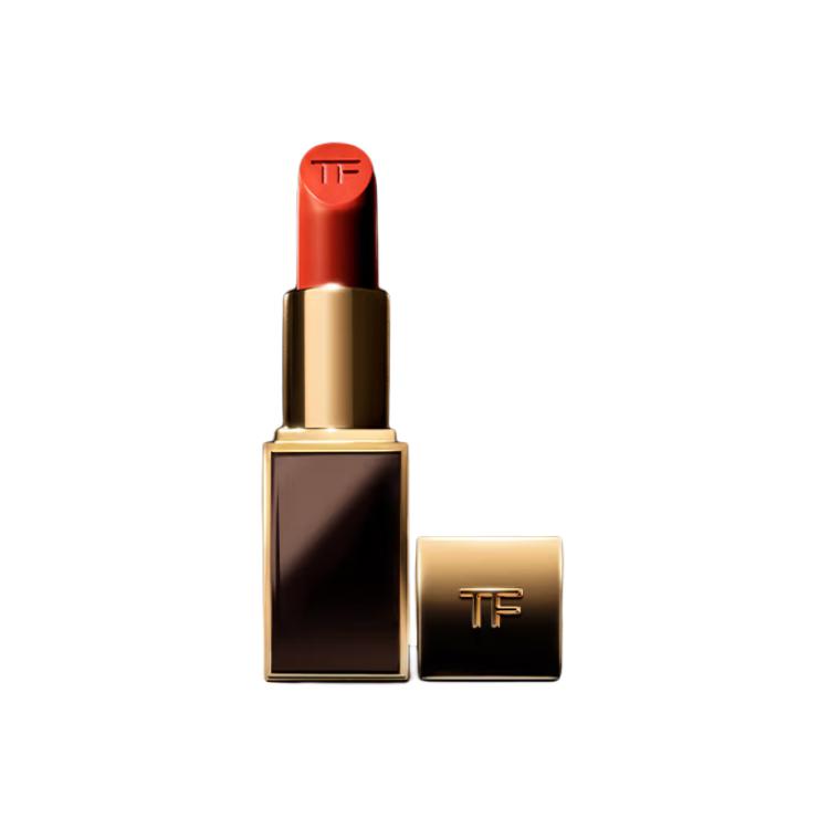 Тюбик помады TF Blazing Phantom Black, сатиновый блеск, легко растушевывается, оттенок 3.5g TOM FORD, #13 белый Peach Nude Pink — фото 4