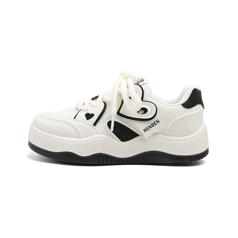 

Кроссовки RENBEN Lifestyle Shoes Women's Low-top, бежевый/черный