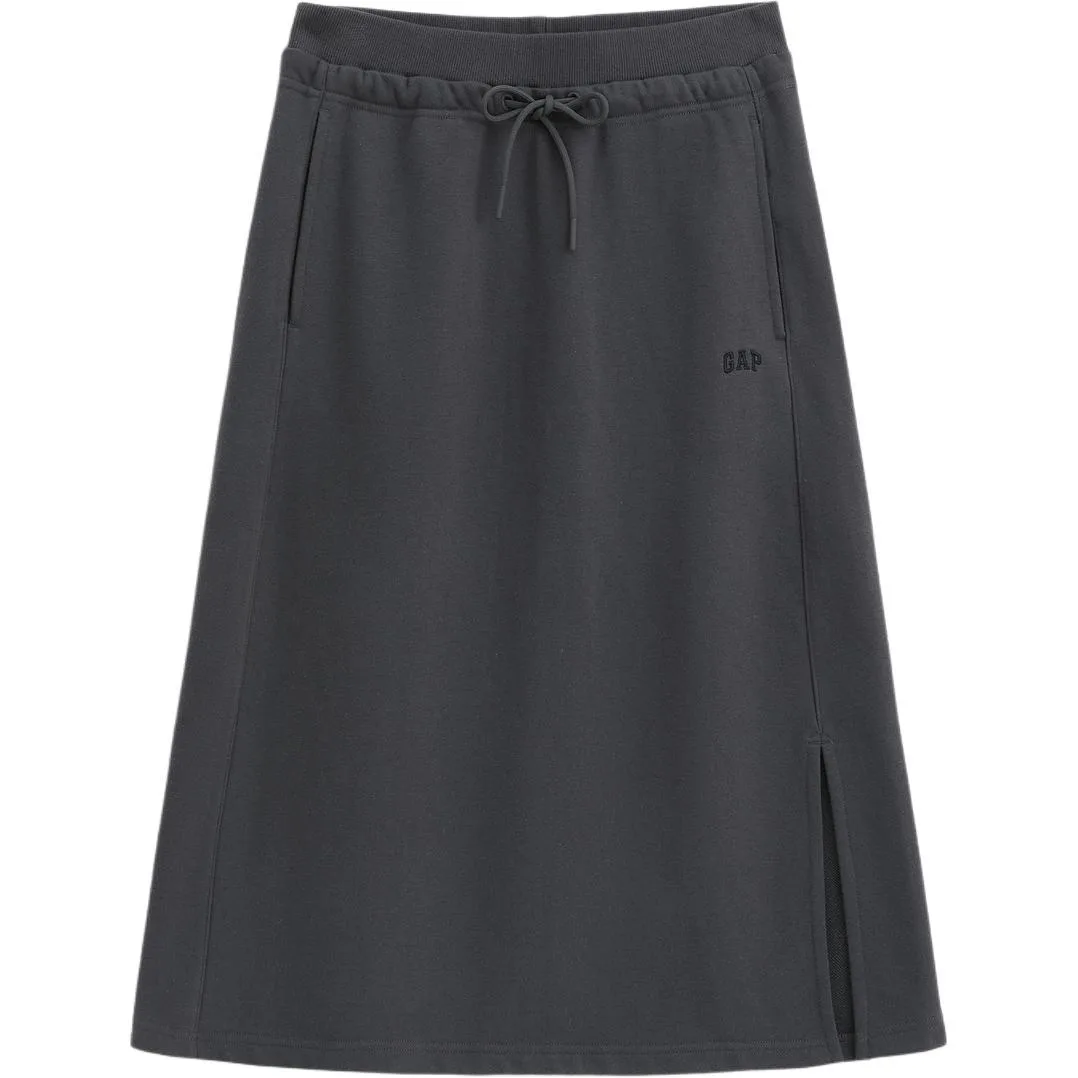 GAP Повседневная длинная юбка женская carbon gray moderate