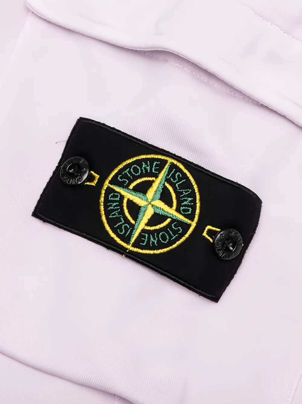 Спортивные брюки с значком компаса Stone Island, розовый — фото 3