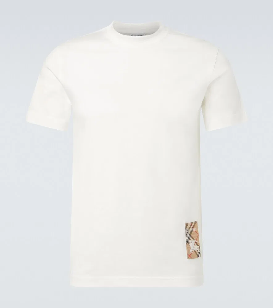 Футболка EKD Burberry, хлопок, белый