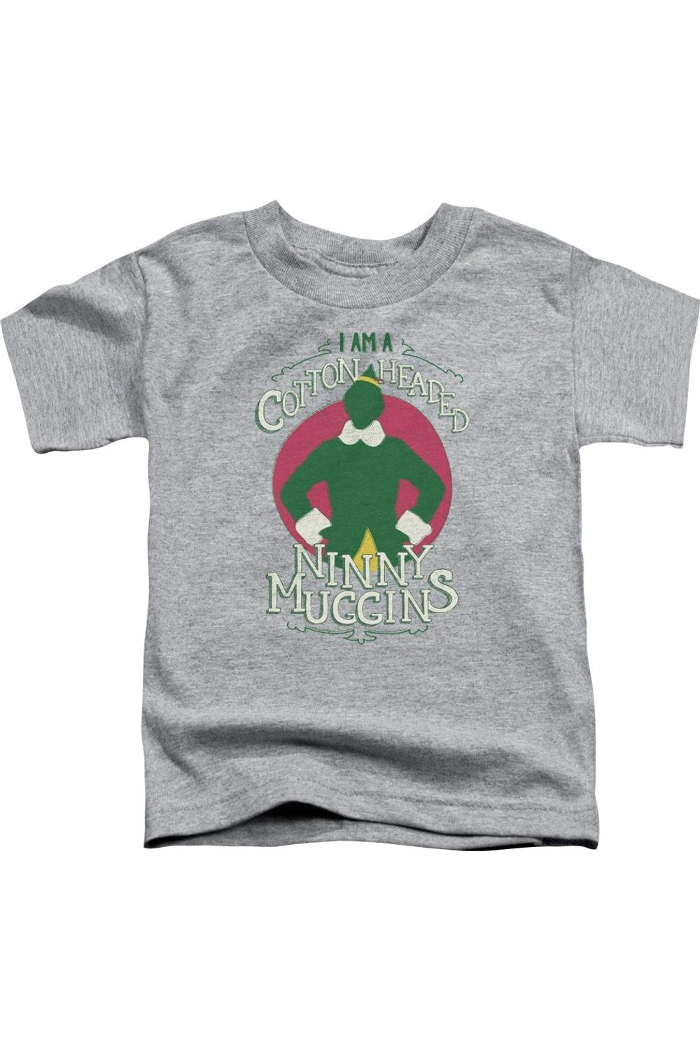 

Футболка Elf Cotton с коротким рукавом для малышей Gildan, Athletic Heather