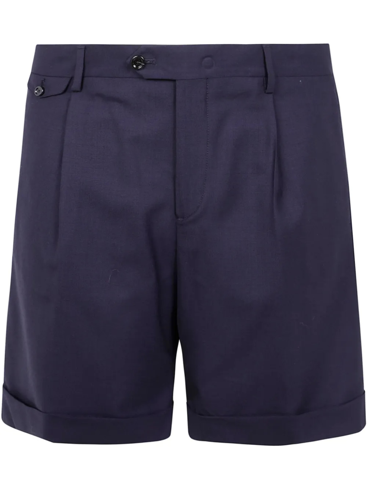 

Шорты-бермуды Lardini, сшитые на заказ, синий