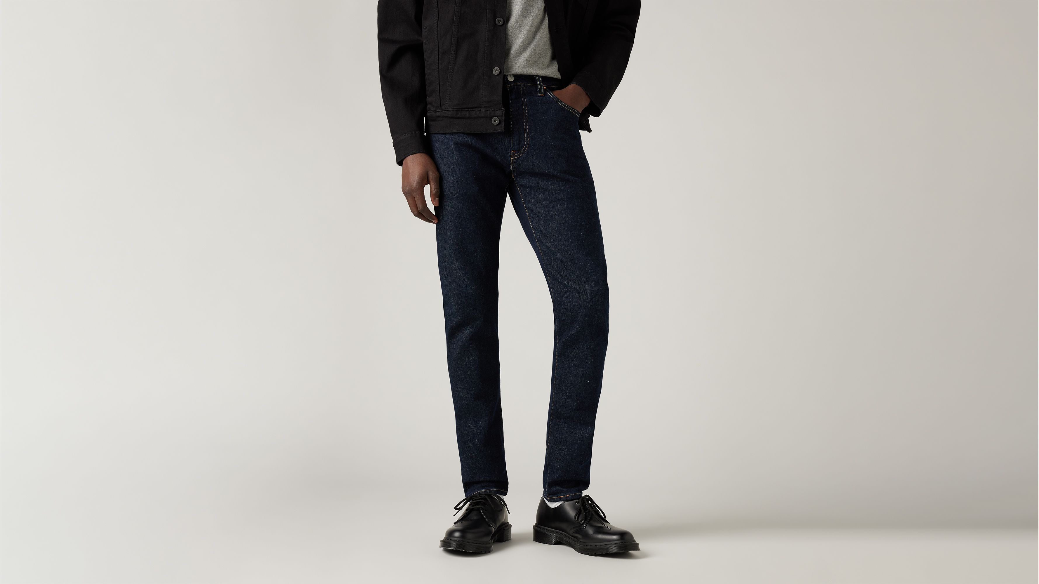 512 Узкие зауженные мужские джинсы Levi's, Rock Cod - Dark Wash — фото 2