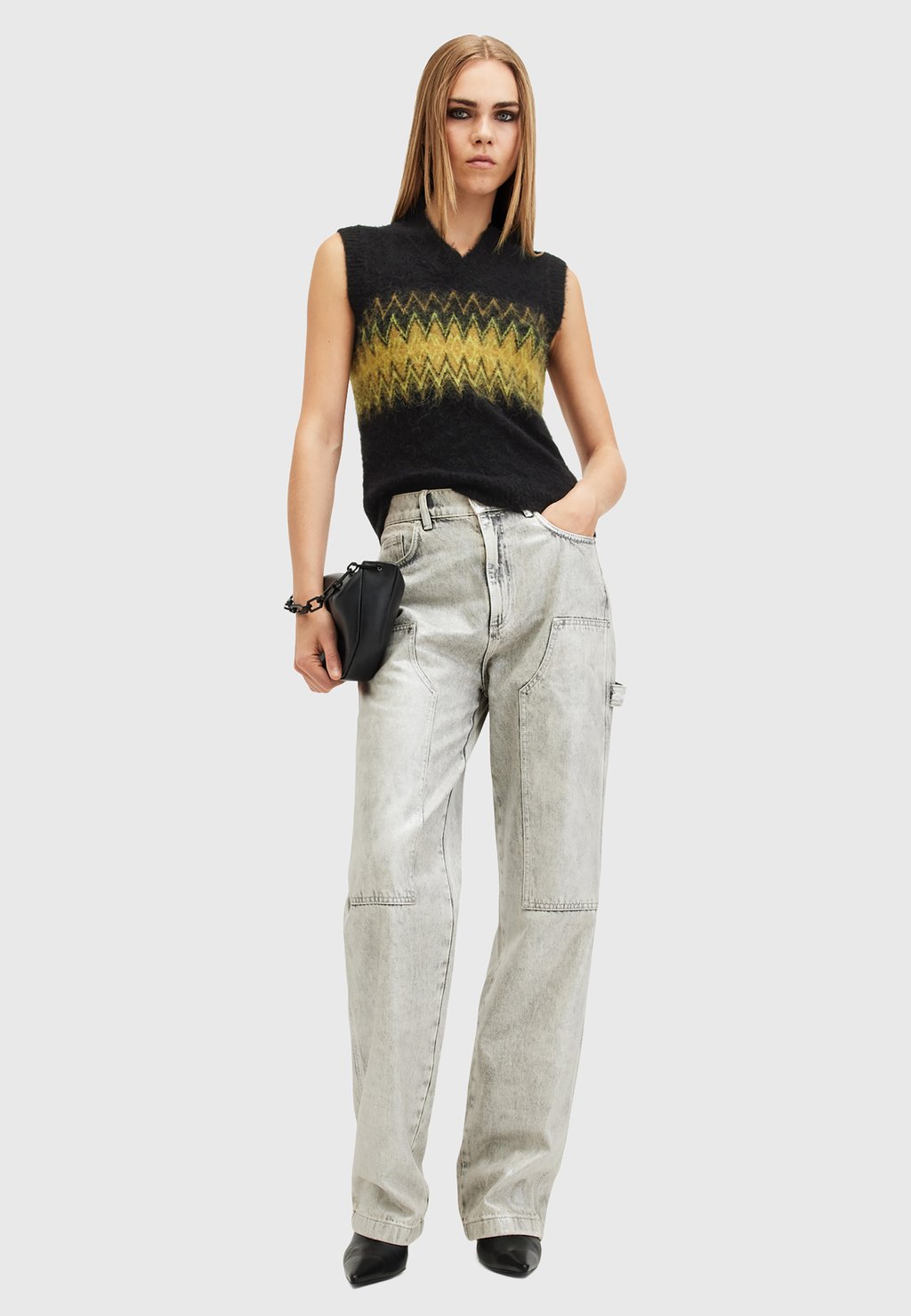 

Топ CLYDE AllSaints, черный