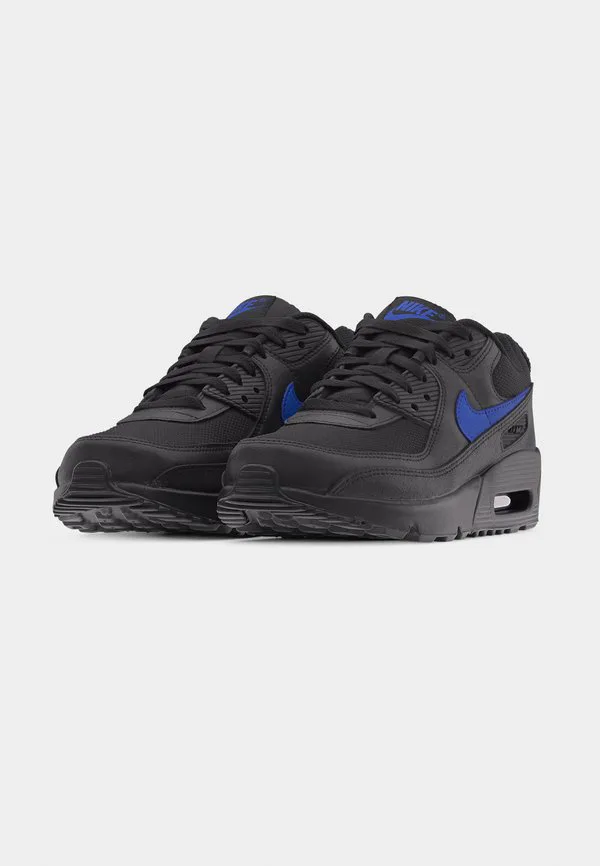 Кроссовки air max 90 унисекс Nike Sportswear, Black/Sapphire — фото 3
