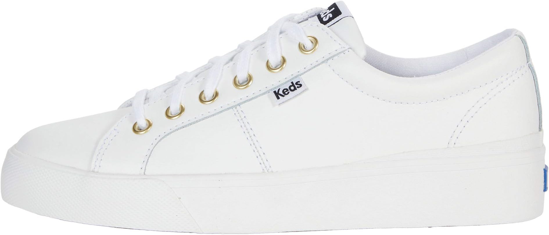 Кроссовки Keds Jump Kick Duo Lace Up, цвет White/Gold — фото 4