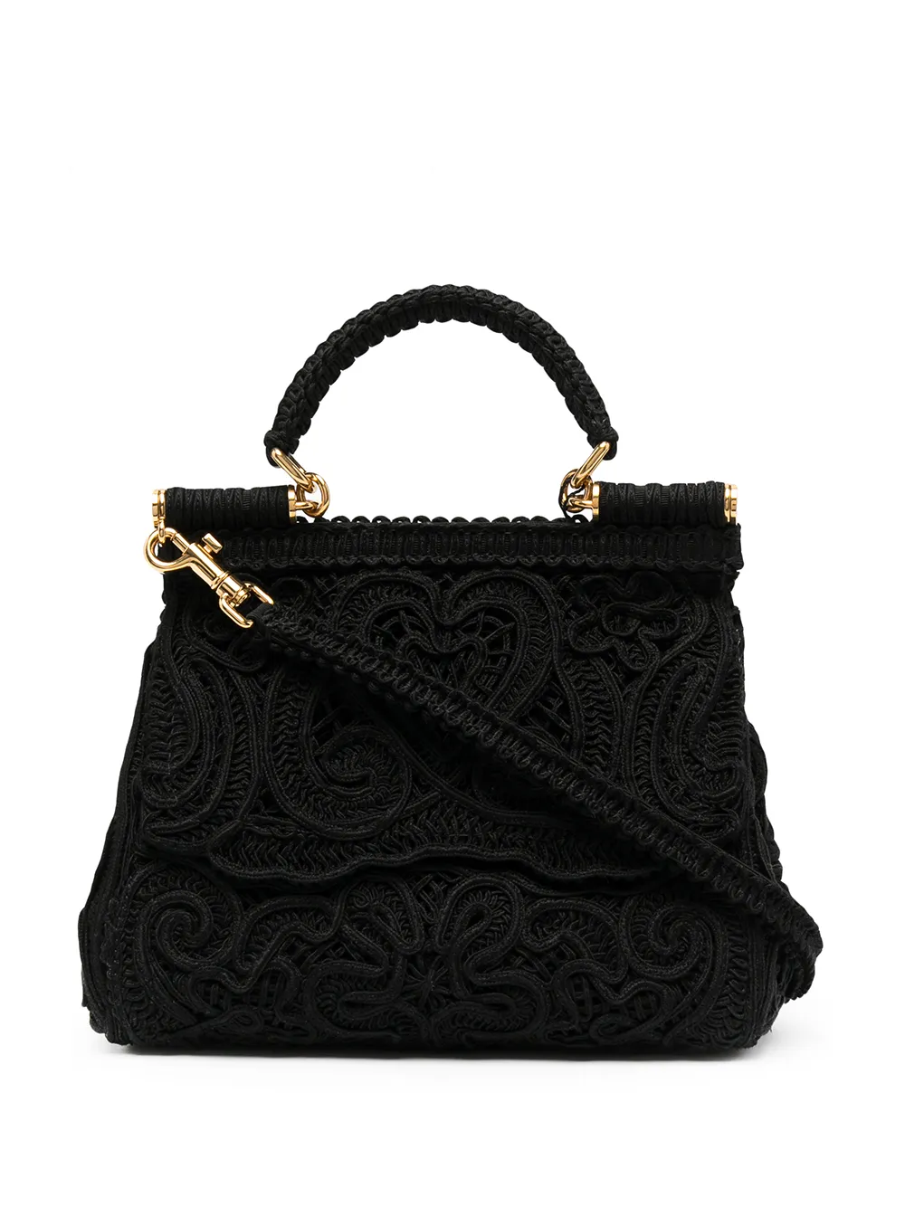 

Маленькая сумка на плечо Sicily DOLCE & GABBANA, черный
