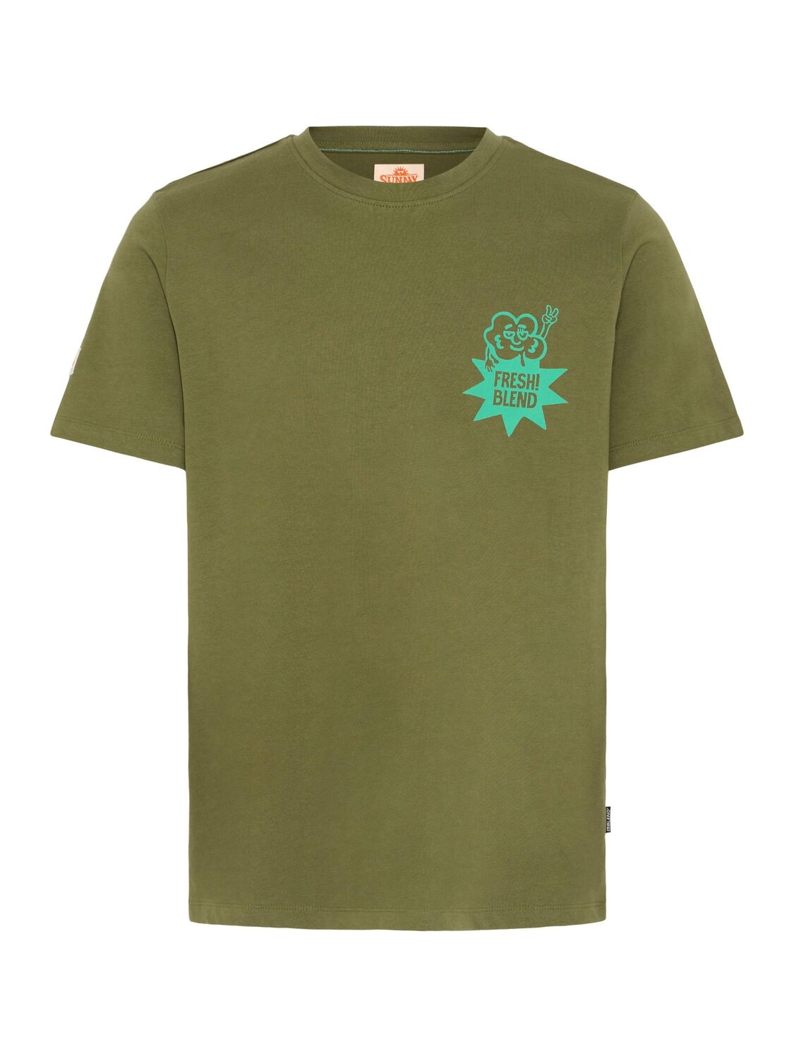 

BLEND Футболка 'BHSun' в темно-зеленом цвете
