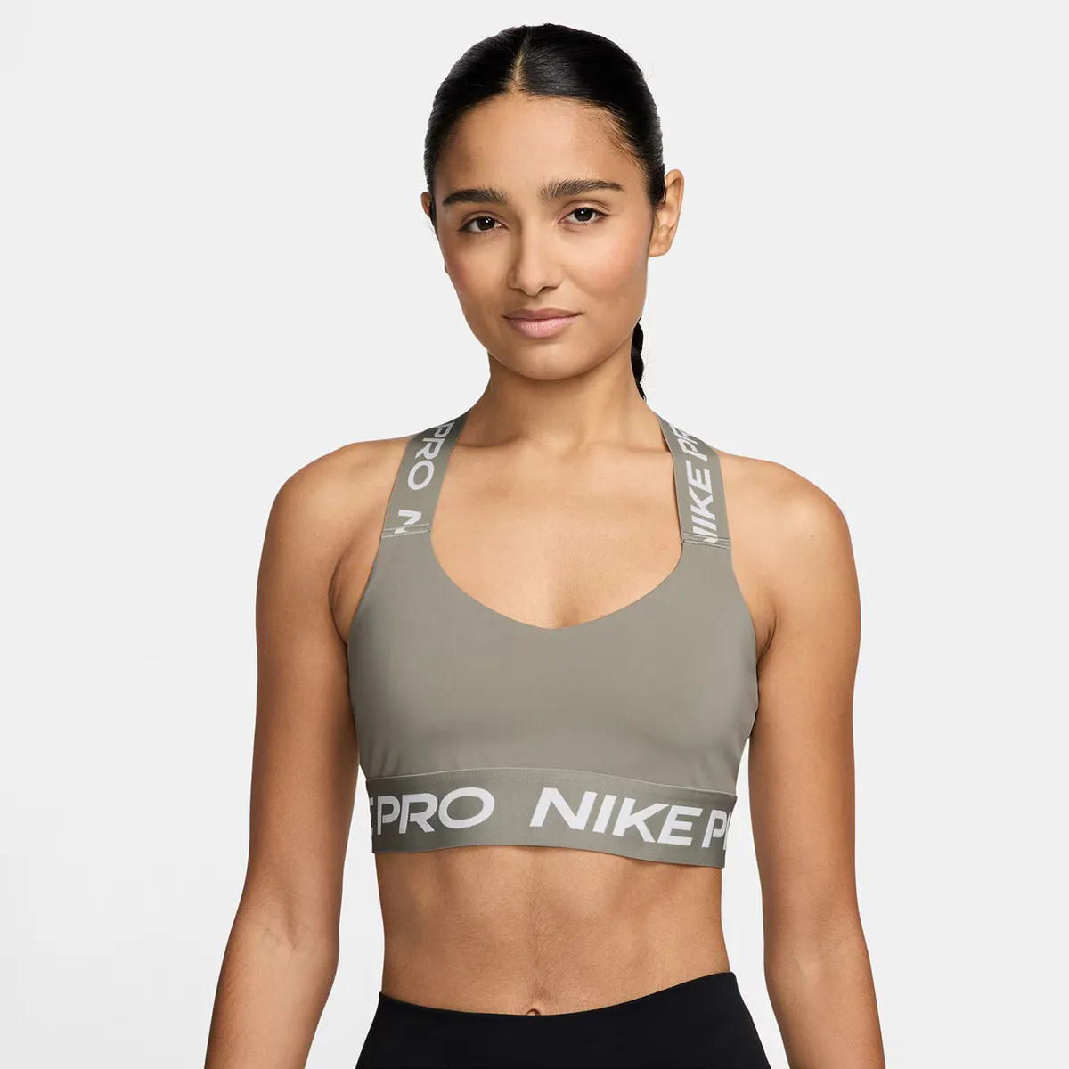 

Женский топ Nike Pro, цвет Kaki