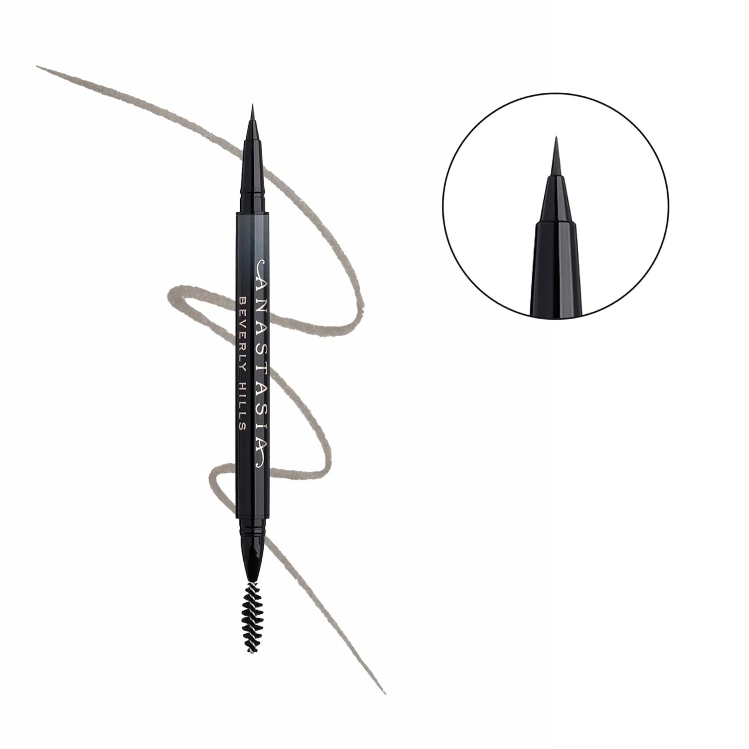 Карандаш для бровей «Microstroke Brow Pen Medium Brown» от Anastasia Beverly Hills ‎Anastasia Beverly Hills, Medium Brown — фото 2