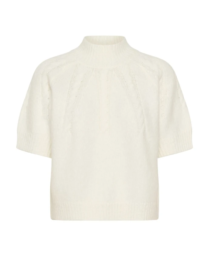 

Вязаный свитер Malene с открытой спиной Kaffe, белый