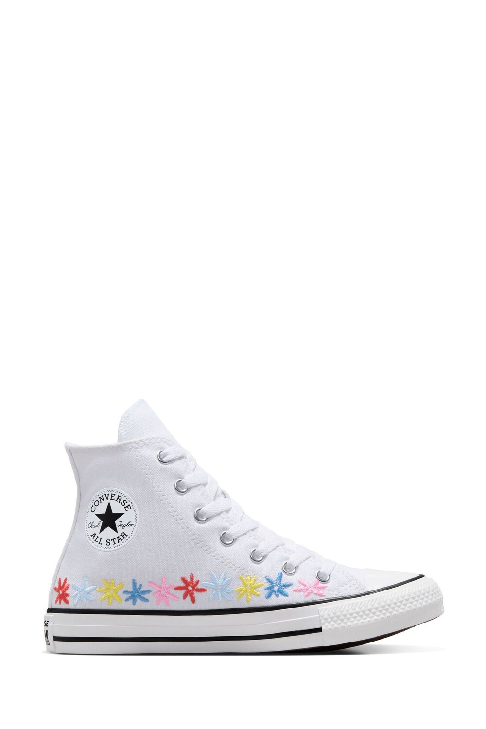 

Молодежные кроссовки Chuck Taylor All Star с вышивкой Converse, белый