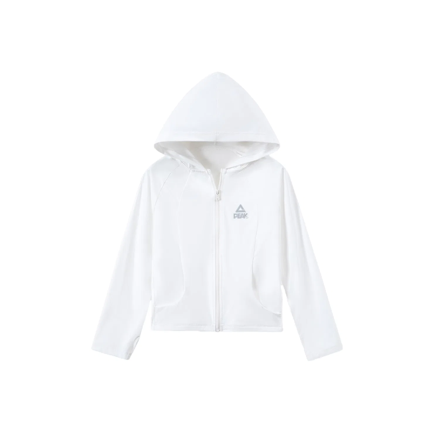 Детская солнцезащитная куртка с капюшоном PEAK Cloud Concealed White