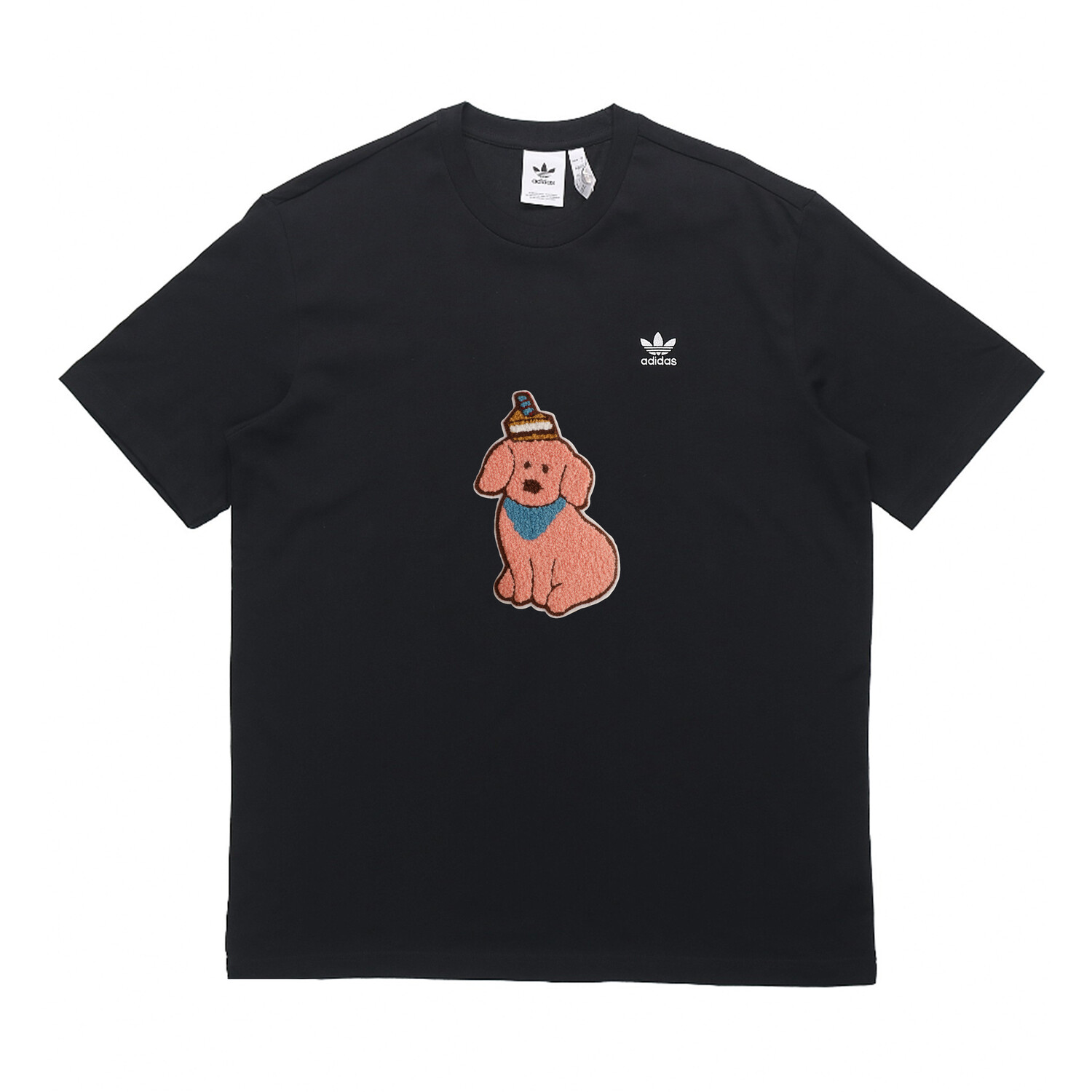 

Футболка унисекс черная Adidas Originals, черный