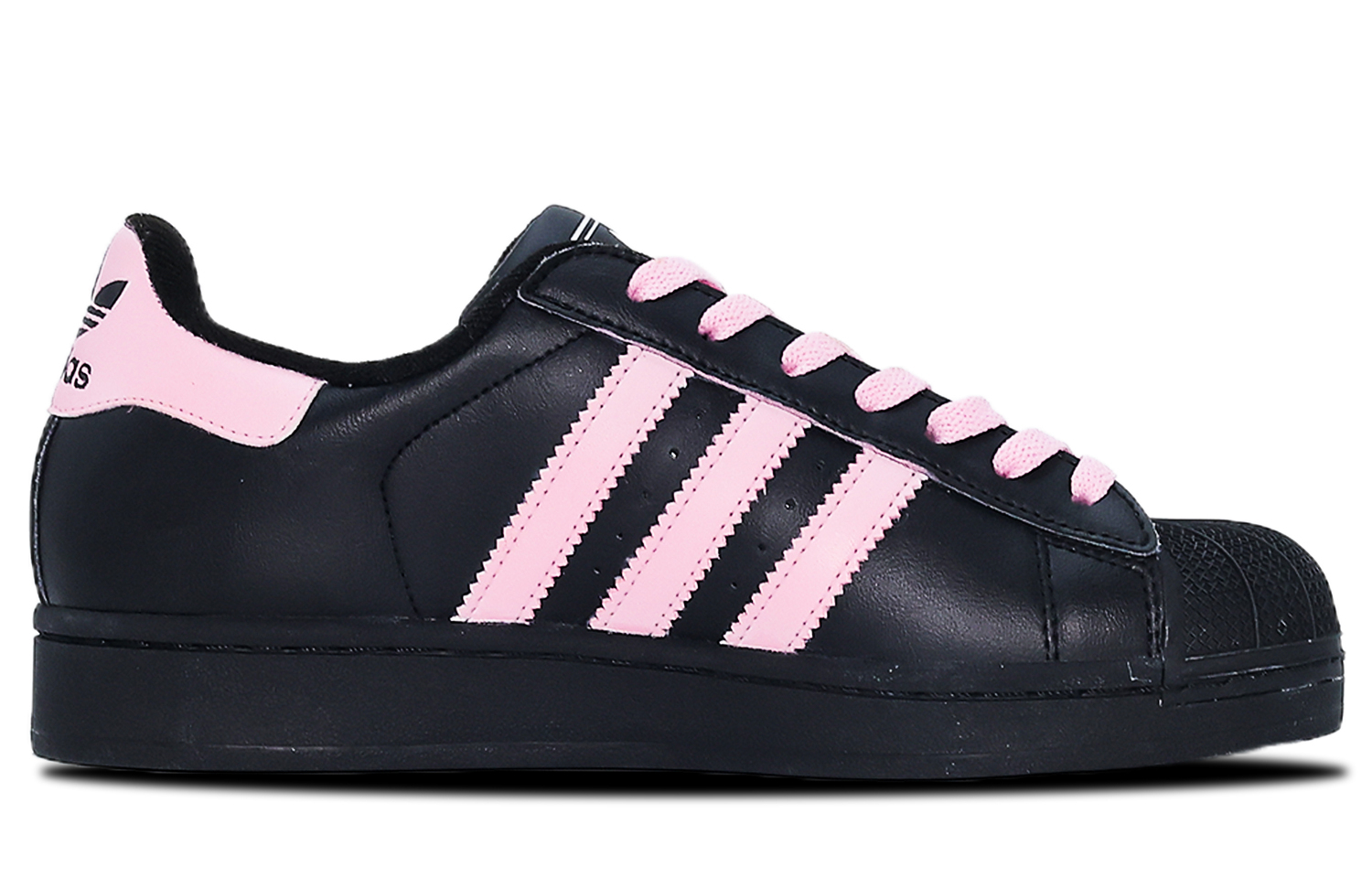 Superstar 2 детские скейтбординговые кроссовки unisex Adidas Originals, черный — фото 3