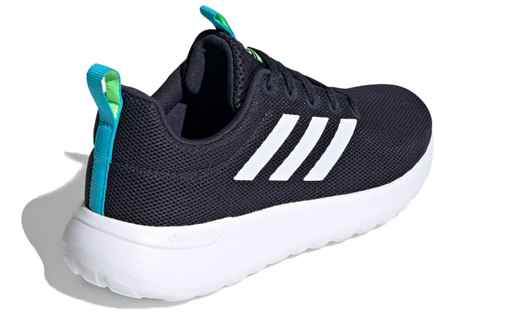 Кроссовки adidas neo Lite Racer Series Kids Lifestyle Shoes Kids Low-top Black/Blue — фото 4