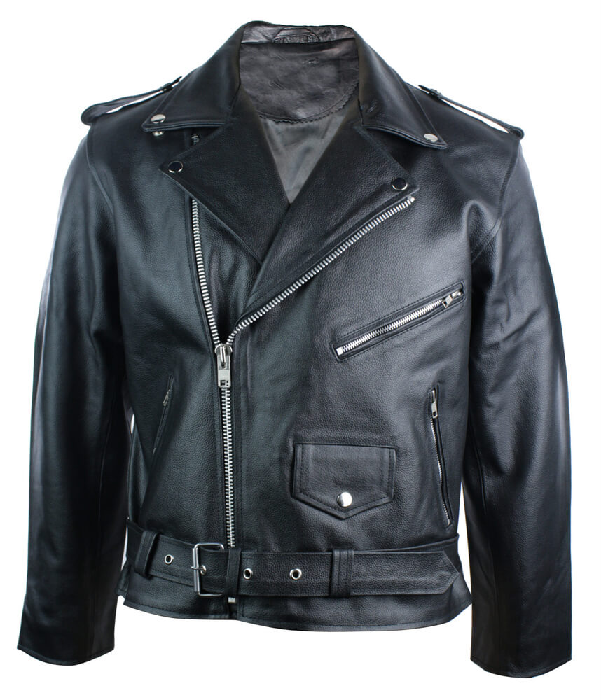 

Куртка Brando Biker из натуральной кожи TruClothing, черный