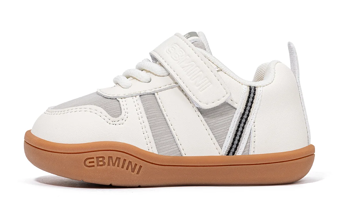 Детская обувь для малышей EBMINI, бежевый серый