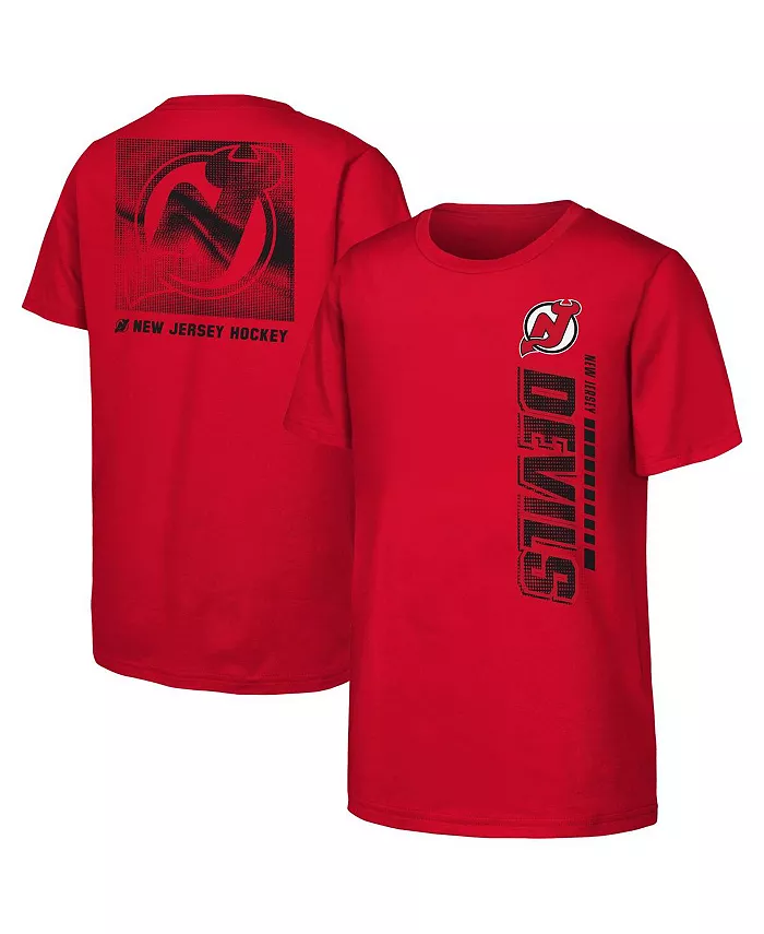 

Футболка New Jersey Devils Atmosphere красная для подростков Outerstuff