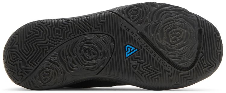Кроссовки Nike Zoom Freak 1 GS 'Black', черный — фото 4