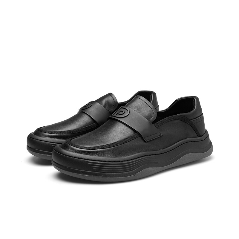 Туфли мужские Men"s Casual Men Low-Top Pardasaul, цвет Black Fleece-Lined — фото 3