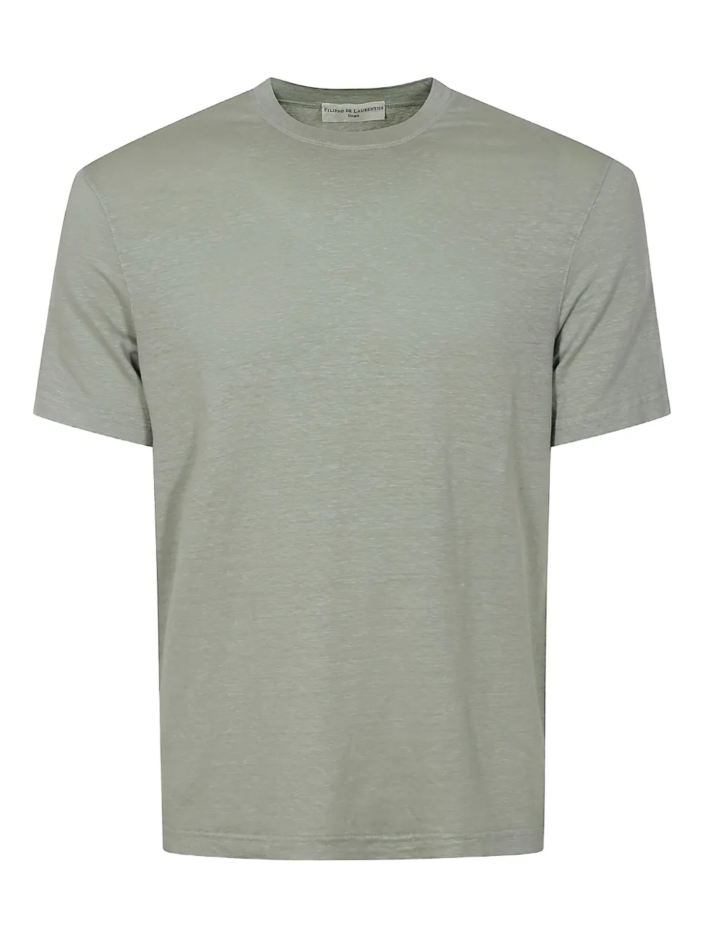 

Льняная футболка Filippo De Laurentiis, зеленый