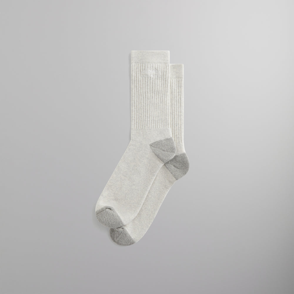 

Носки Kith Equipment Socks, цвет Heather Grey