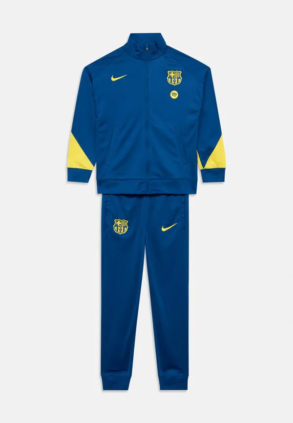 Спортивный костюм унисекс фк барселона Nike Performance, Gym Blue/Opti Yellow