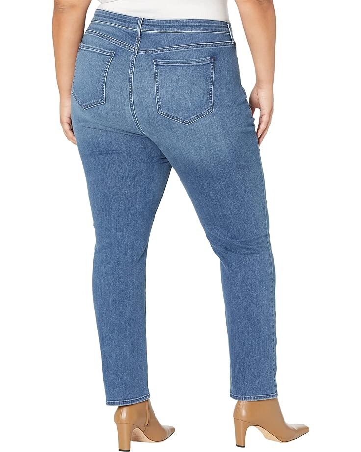 

Джинсы Nydj Plus Size Sheri Slim in Sweetbay, цвет Sweetbay