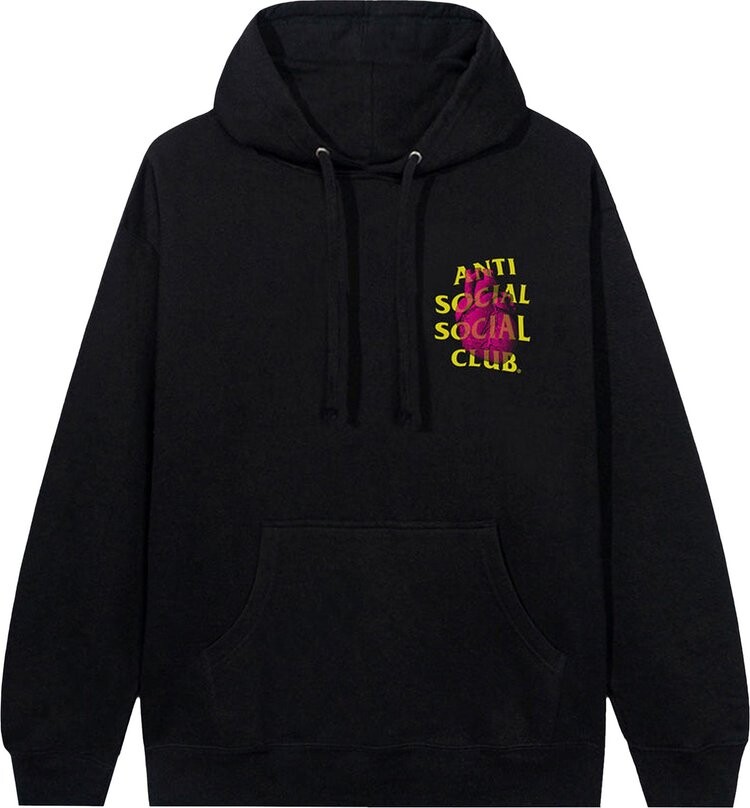 

Худи Anti Social Social Club Pulse Check Hoodie 'Black', черный