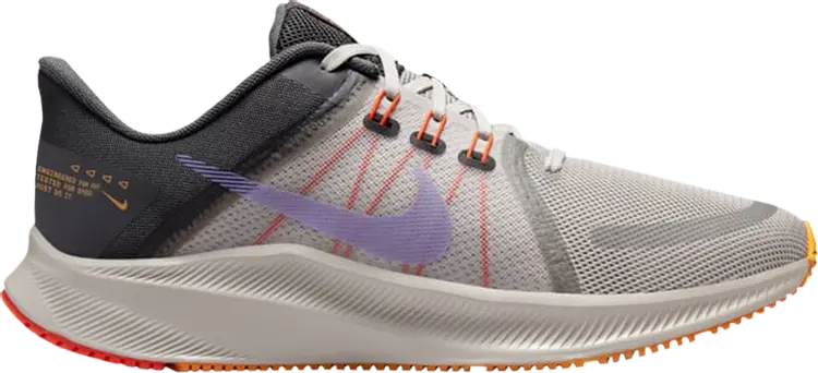 

Кроссовки Nike Quest 4 'Cobblestone Psychic Purple', серый