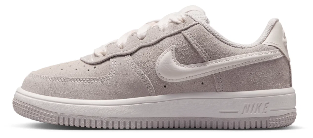 Детские кроссовки для девочек Nike Air Force 1 Low, Grey/White — фото 2