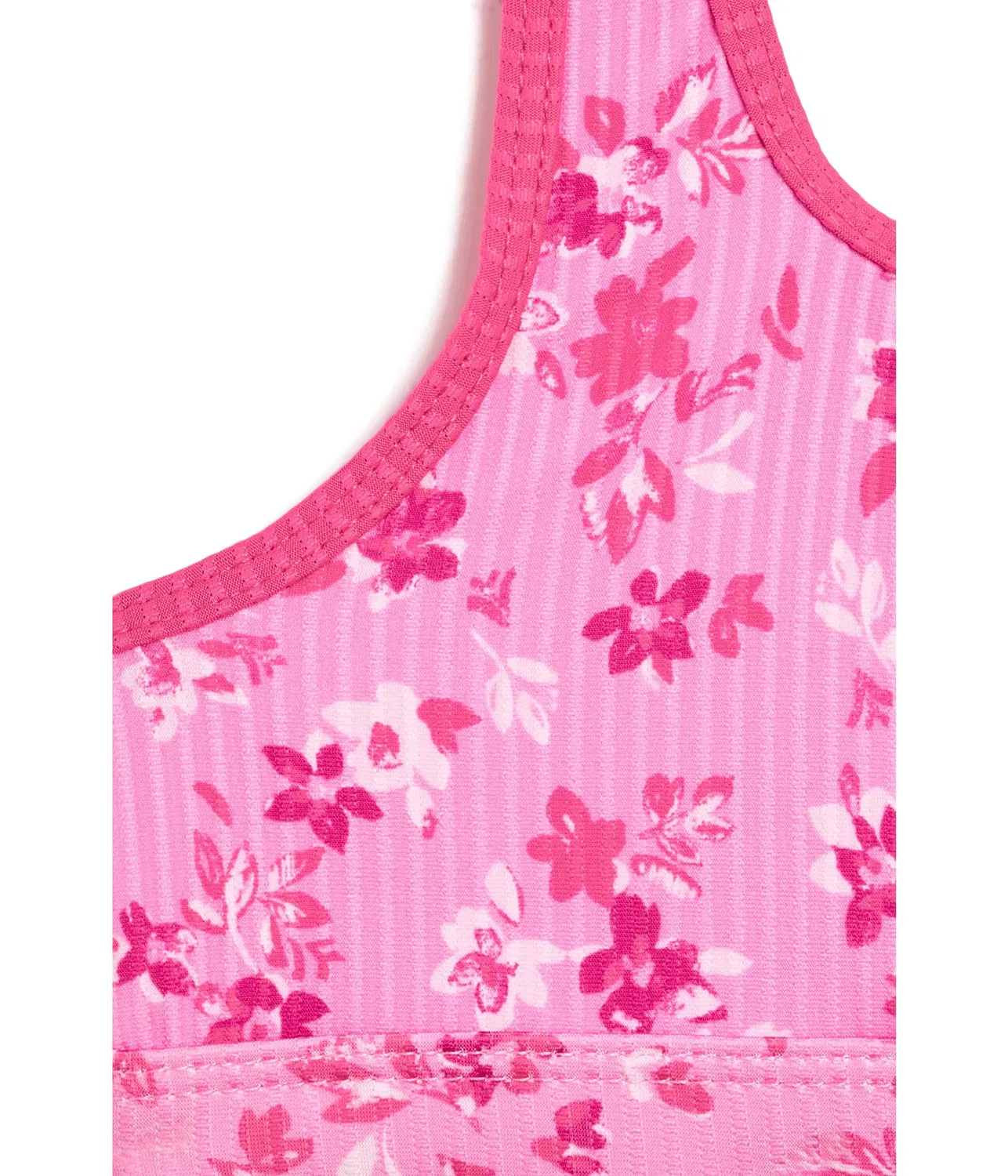 Купальник-бикини с вырезом-лодочкой (для детей постарше) Abercrombie Kids, Anf Fuchsia Pink — фото 3