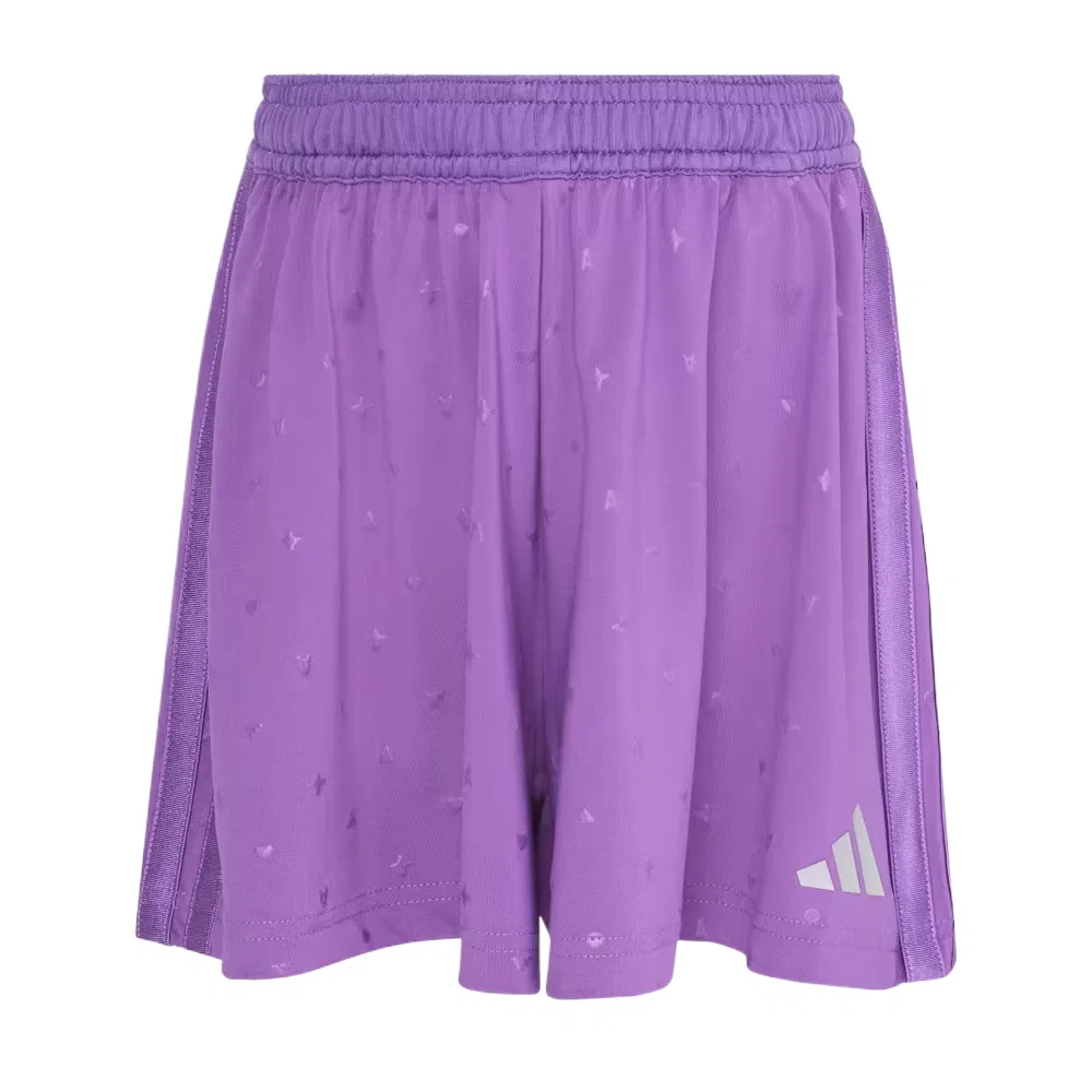 Детский спортивный комплект с умеренной растяжимостью Adidas, Ice Lavender/Silver Metallic-2 Pack — фото 4