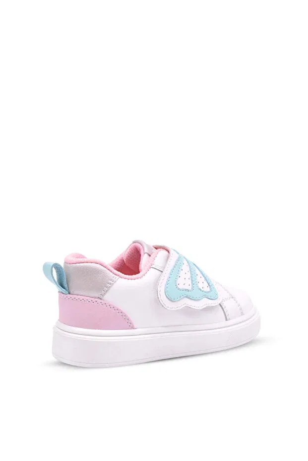 Детские туфли для девочек с принтом Maria baby girl butterfly figure Kids A More, Pink — фото 3