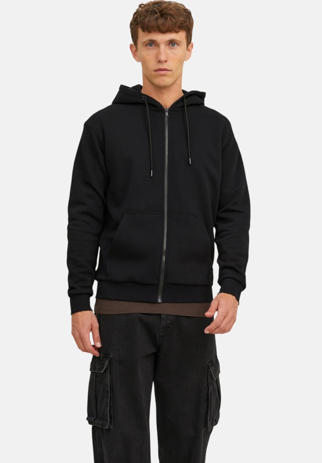 

Толстовка на молнии JJEBRADLEY Jack & Jones, черный