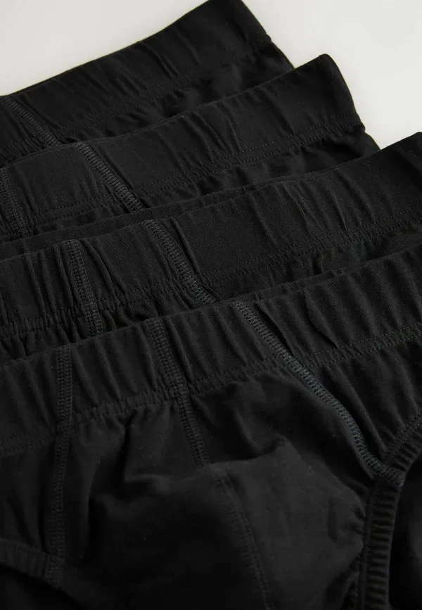 Набор трусов 10 штук, хлопок Essentials 10 pack, Next, черный — фото 3