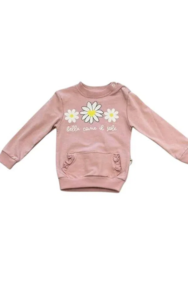 Детский комплект для девочек с принтом Daisy Zekids, Rose Dry — фото 2