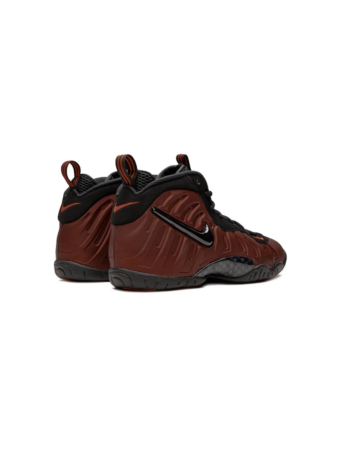 Nike Высокие кроссовки Little Posite Pro коричневые — фото 2