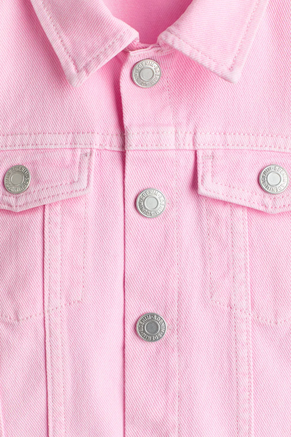 Джинсовая куртка H&M, Rosa — фото 2
