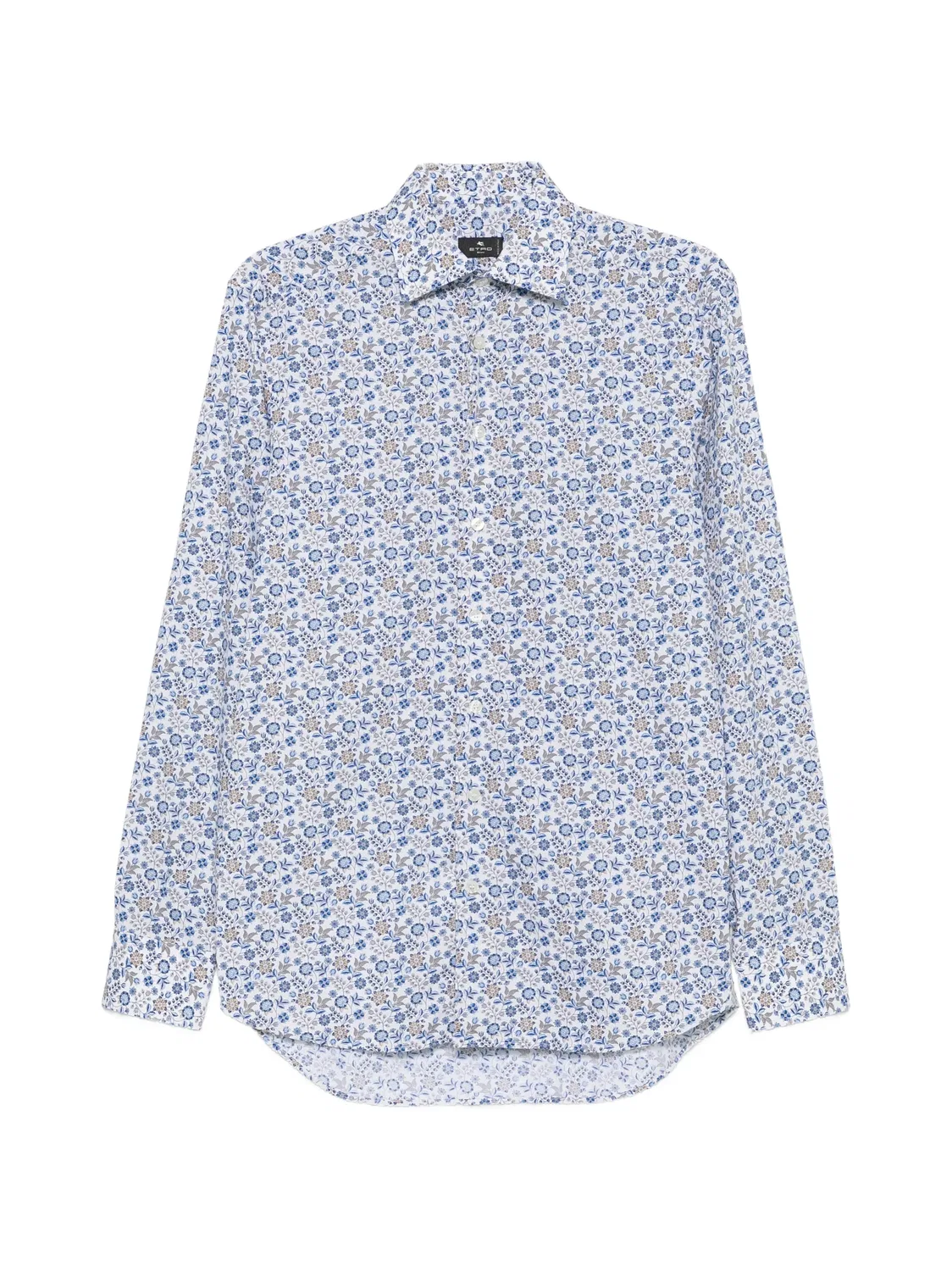 Рубашка хлопковая белая ETRO, белый