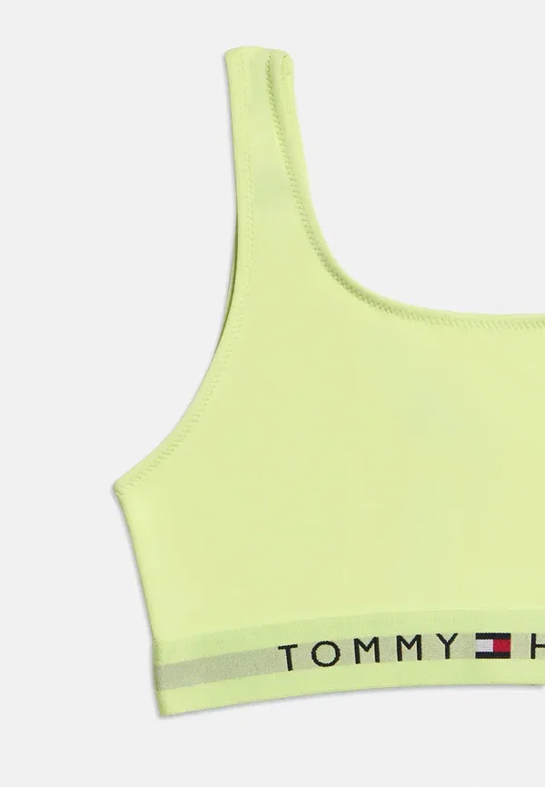 Купальник-бикини с U-образным вырезом Original scoop neck bralette bikini set Tommy Hilfiger, Faded Fluro — фото 4