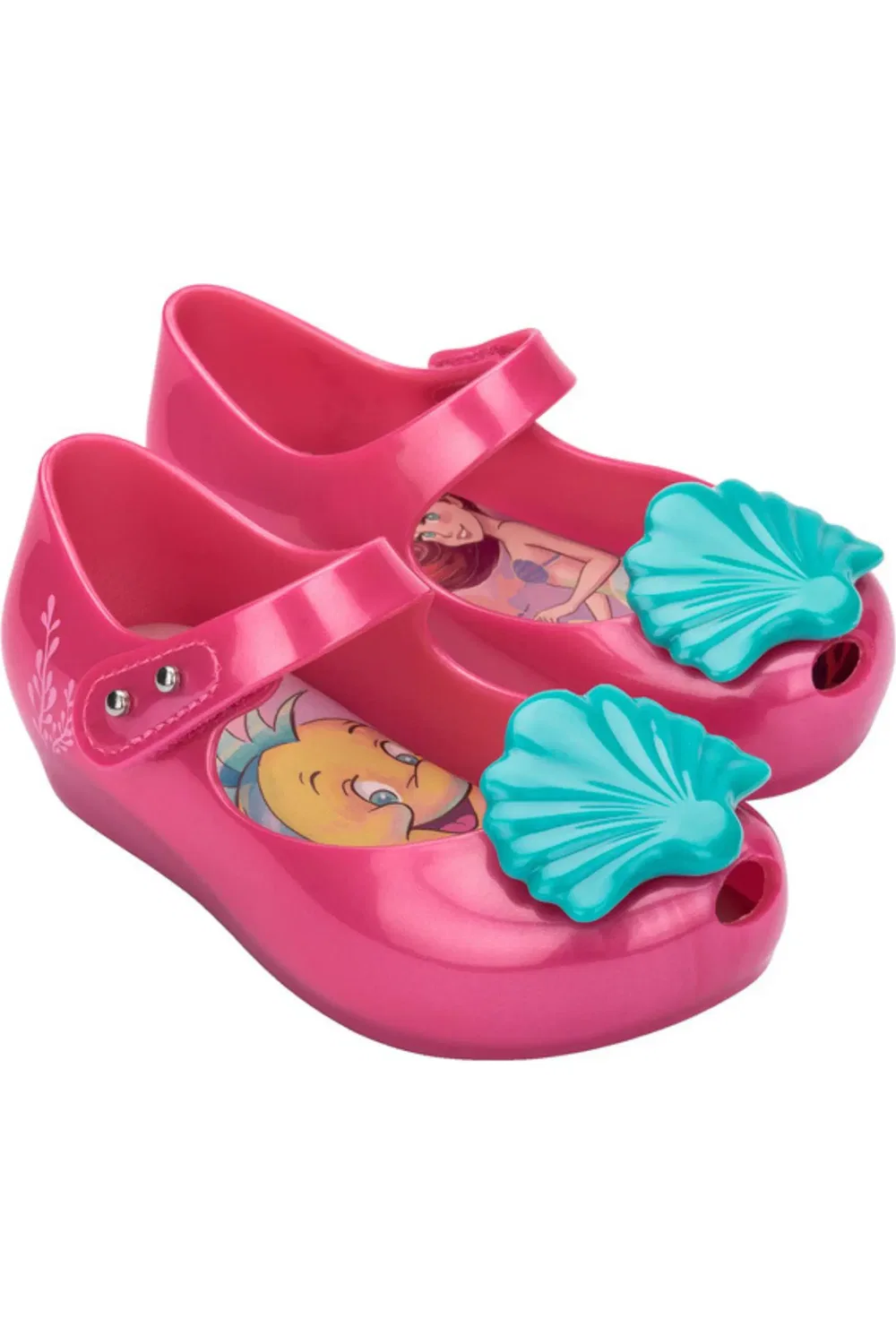 Детские туфли Мэри Джейн с ароматом фруктов Ultragirl II Mini Melissa, розовый/синий
