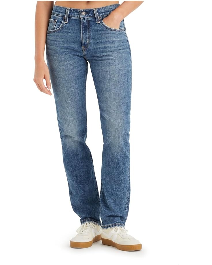 

Джинсы Levi's Premium Middy Straight, цвет On Trend