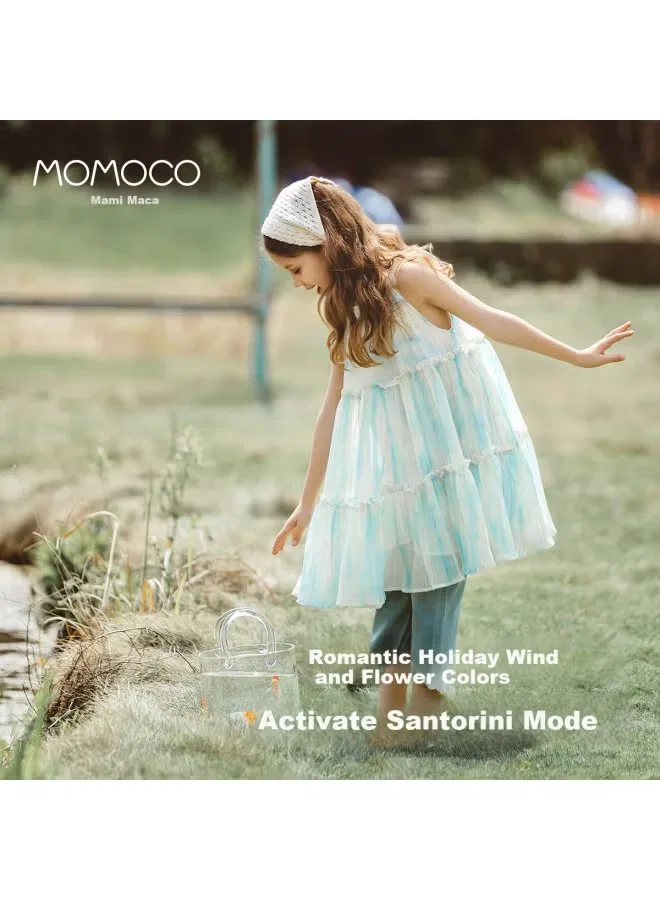 Платье летнее с открытыми плечами Momoco, зеленый