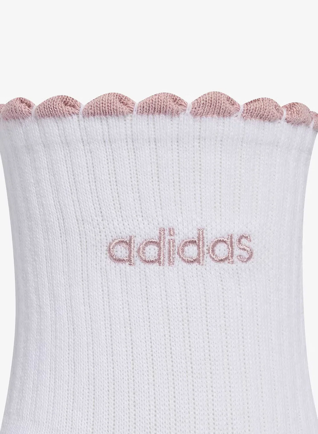 Носки с поддержкой свода стопы, 3 пары, Adidas, белый — фото 3